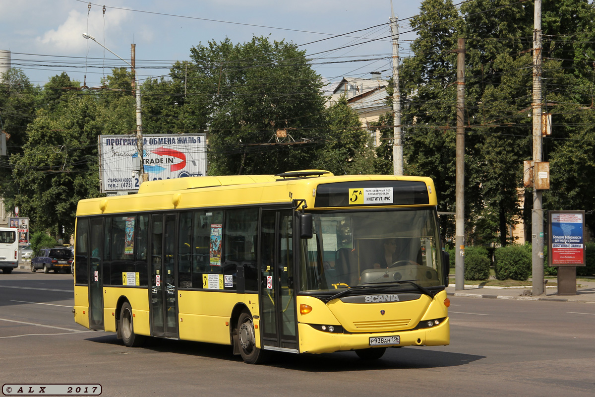 Воронежская область, Scania OmniLink II (Скания-Питер) № Р 938 АН 136