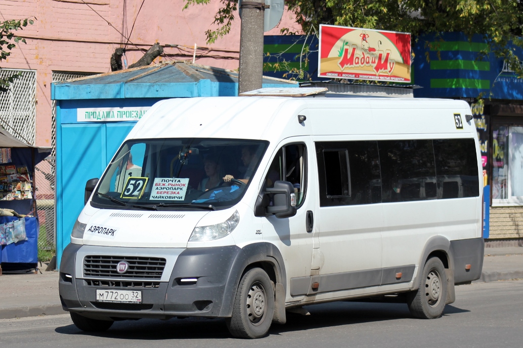 Bryansk region, Nizhegorodets-FST613 (FIAT Ducato) # М 772 ОО 32