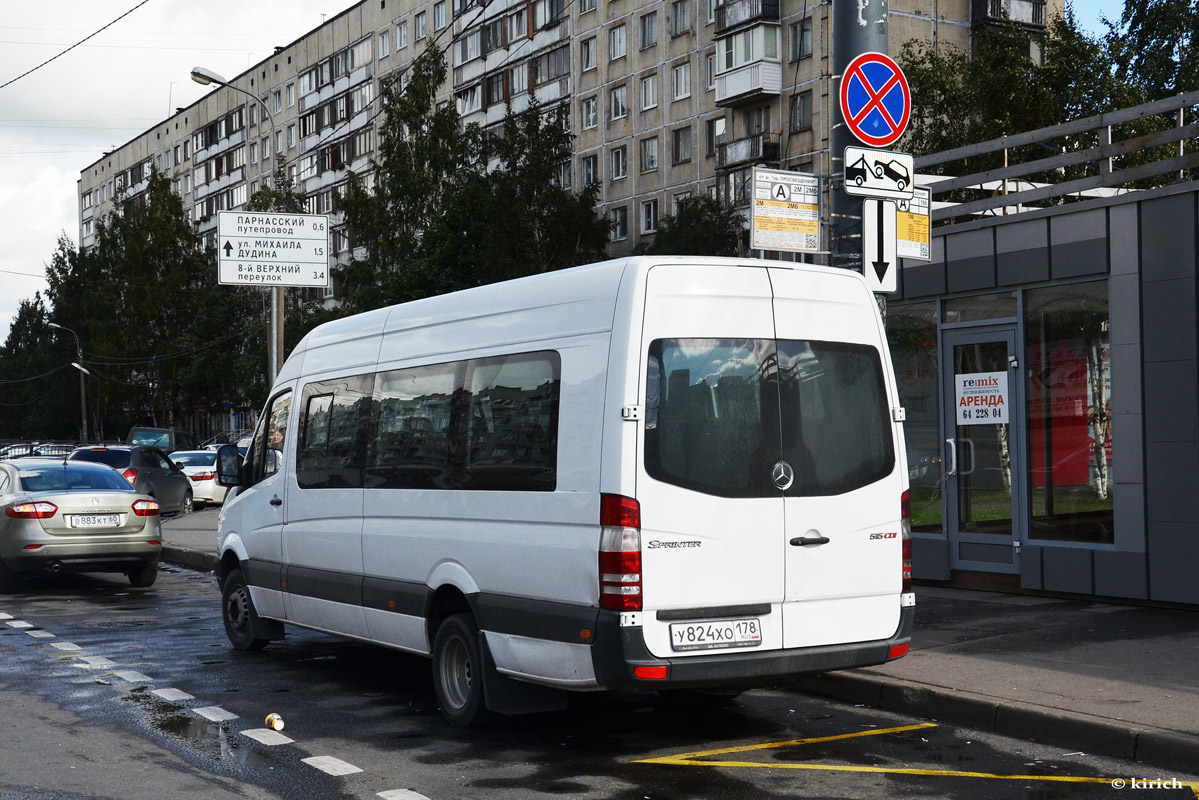 Санкт-Петербург, Луидор-22360C (MB Sprinter) № У 824 ХО 178