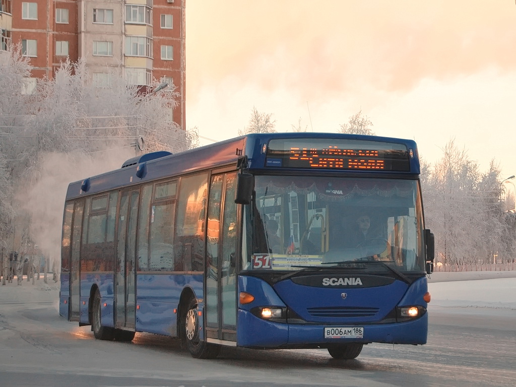 Ханты-Мансийский АО, Scania OmniLink I (Скания-Питер) № В 006 АМ 186