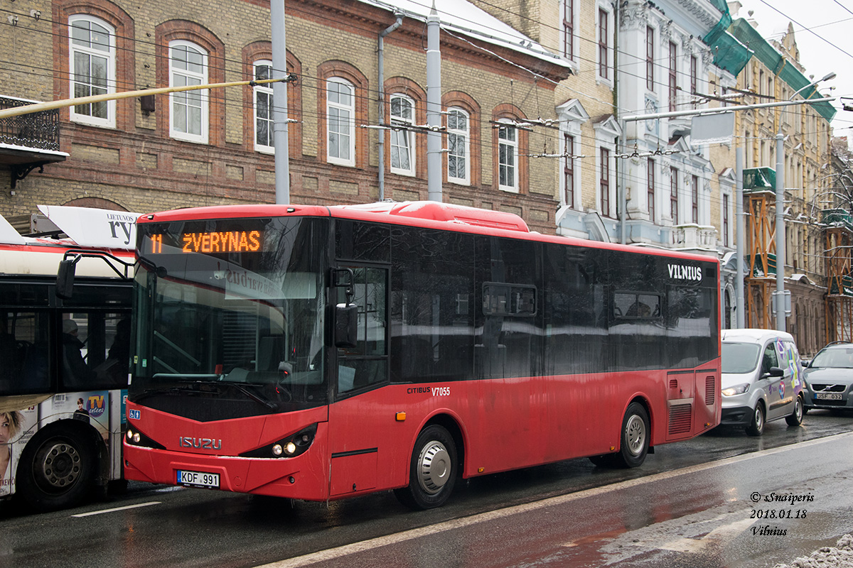 Литва, Anadolu Isuzu Citibus (Yeni) № V7055