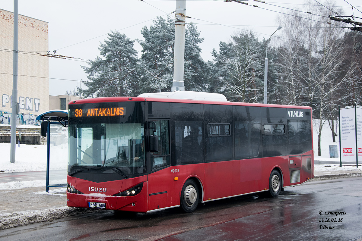 Литва, Anadolu Isuzu Citibus (Yeni) № V7003