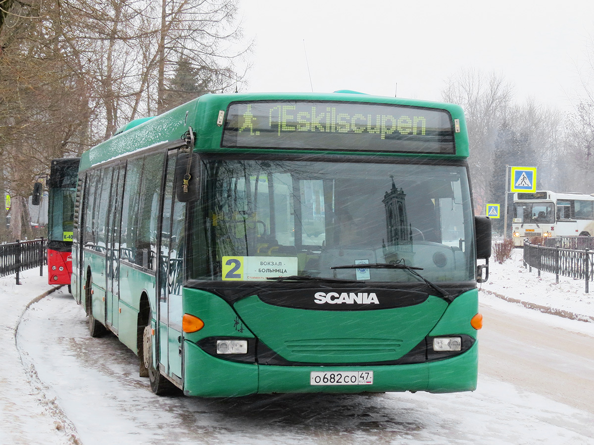 Ленинградская область, Scania OmniCity I № О 682 СО 47