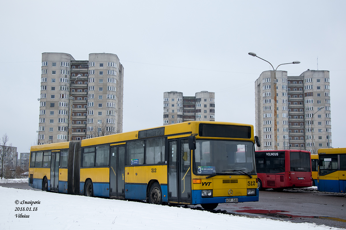 Литва, Mercedes-Benz O405GN № 512