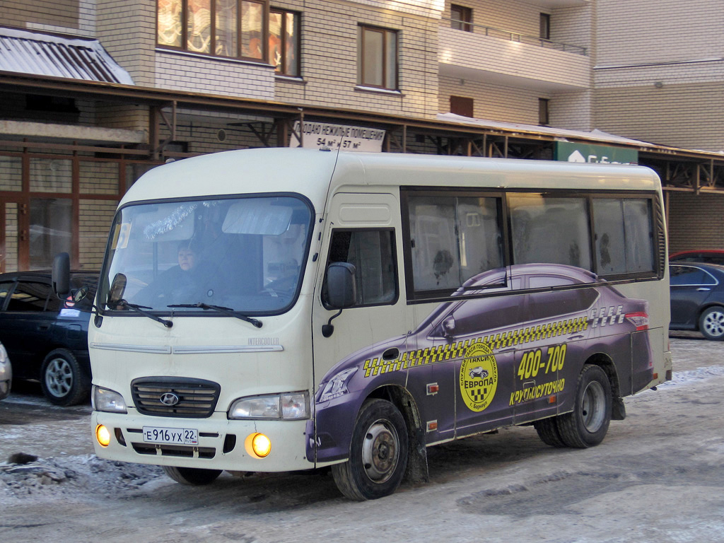 Алтайский край, Hyundai County SWB (РЗГА) № Е 916 УХ 22