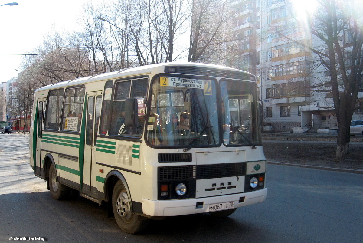 Томская область, ПАЗ-320517 № М 067 ТЕ 70