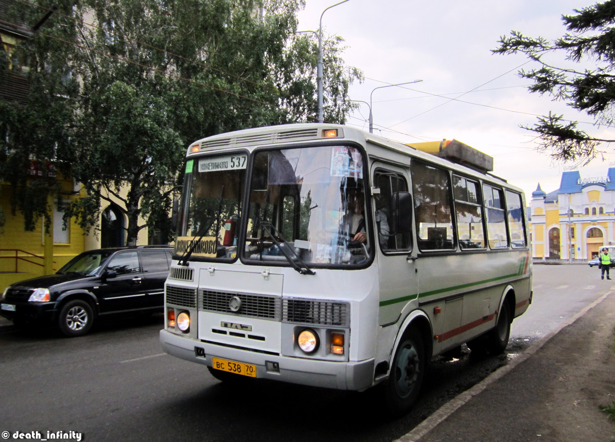 Томская область, ПАЗ-32053 № ВС 538 70