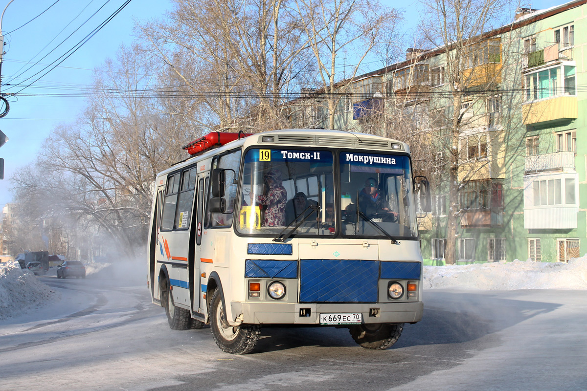 Томская область, ПАЗ-32054 № К 669 ЕС 70