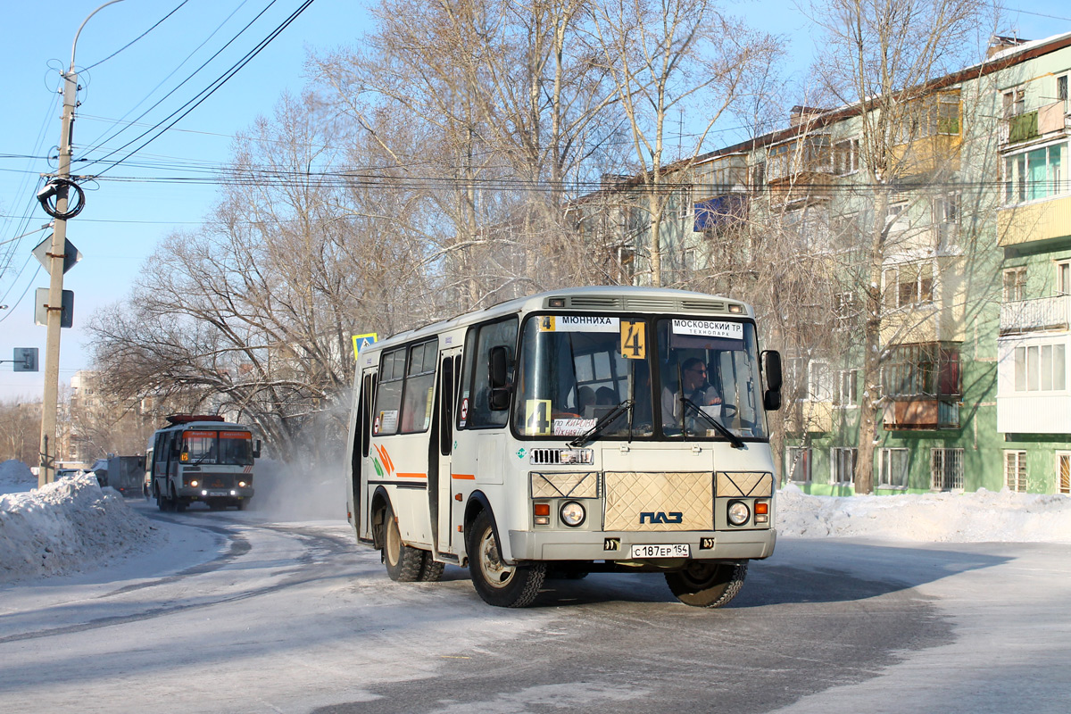 Томская область, ПАЗ-32054 № С 187 ЕР 154