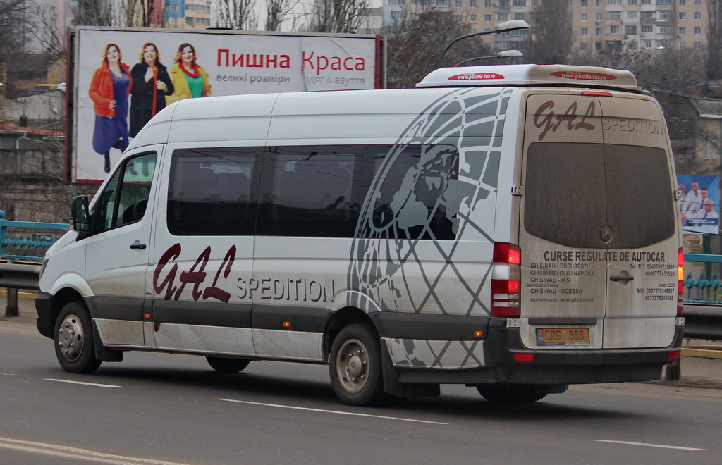 Молдавия, Mercedes-Benz Sprinter W906 519CDI № CRG 888