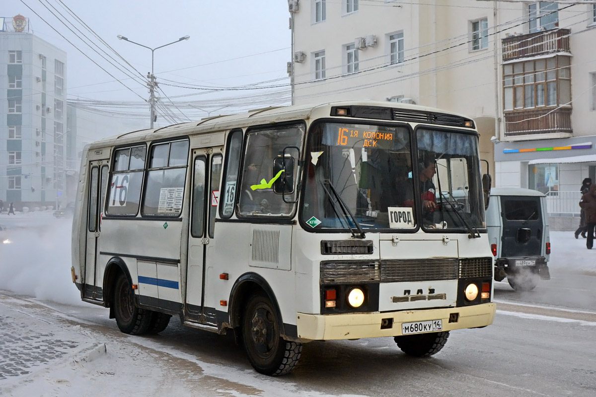 Саха (Якутия), ПАЗ-32054 № М 680 КУ 14