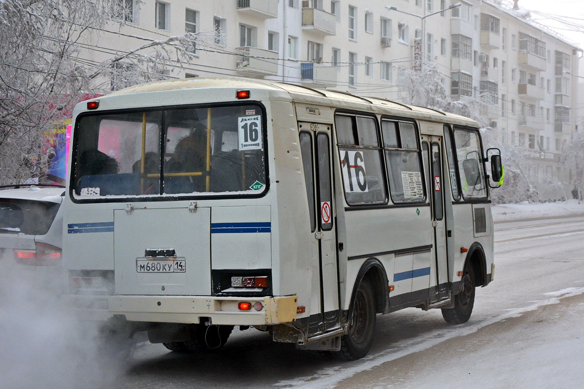 Саха (Якутия), ПАЗ-32054 № М 680 КУ 14