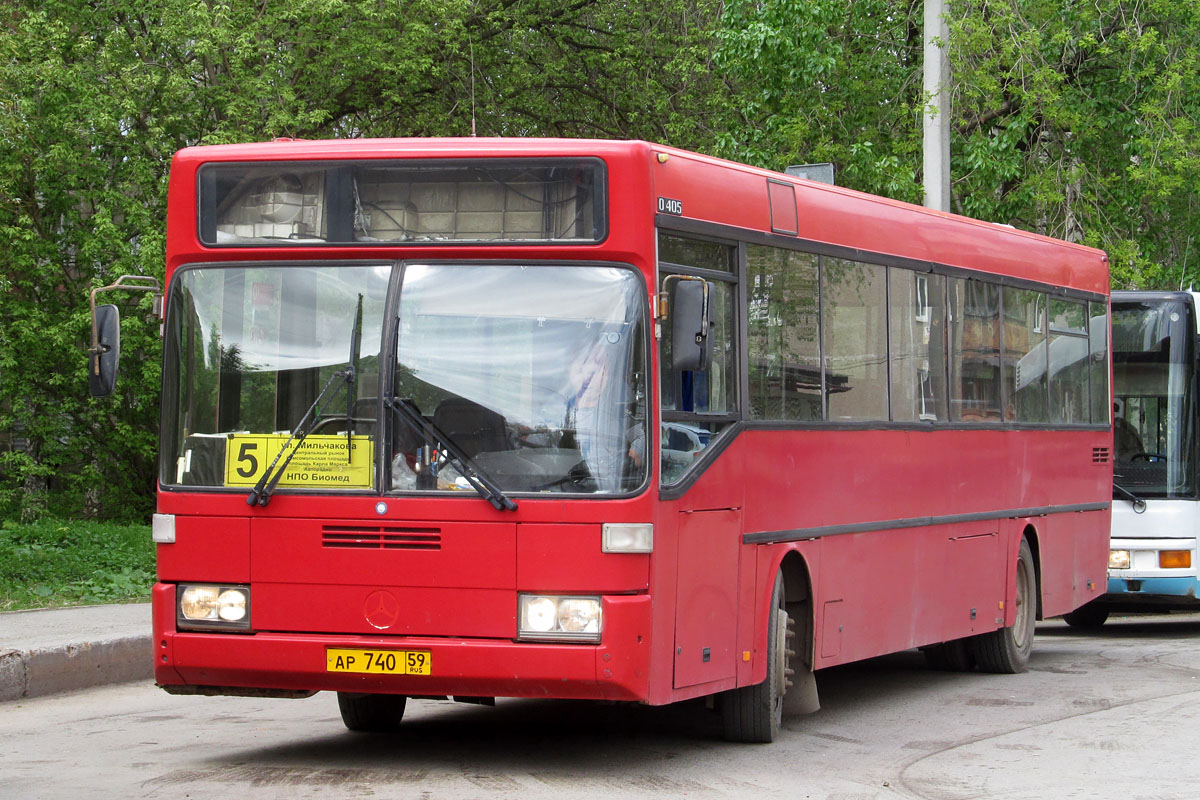 Пермский край, Mercedes-Benz O405 № АР 740 59