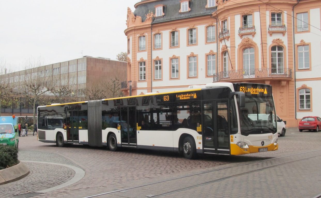 Рейнланд-Пфальц, Mercedes-Benz Citaro C2 G № 918