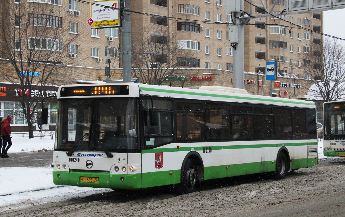 Москва, ЛиАЗ-5292.21 № 160240