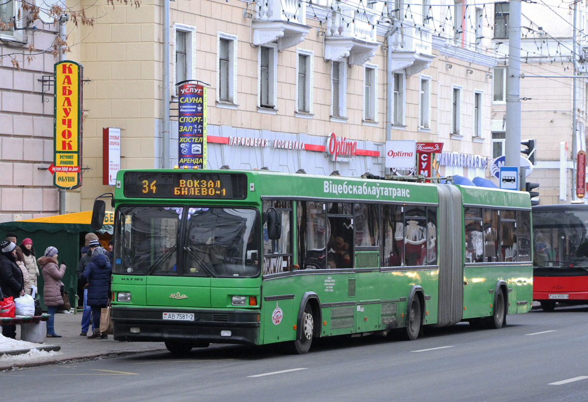 Vitebsk region, MAZ-105.065 # 011101