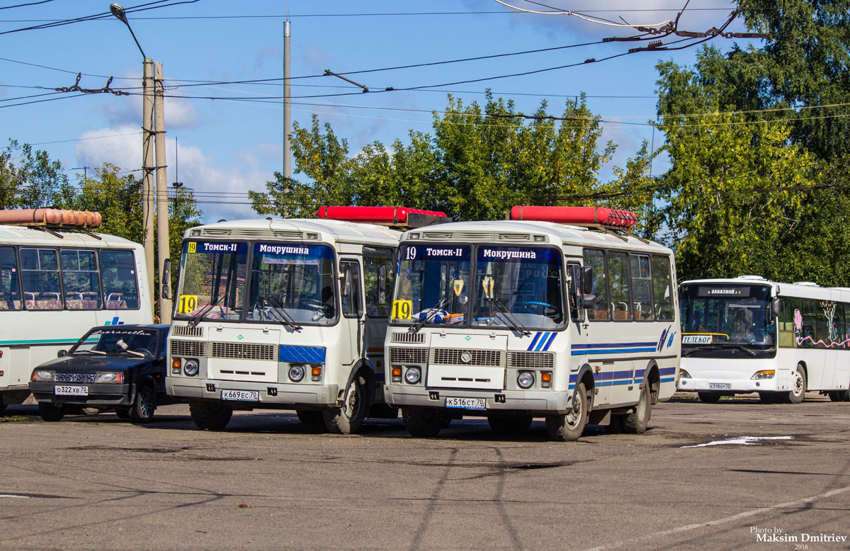 Томская область, ПАЗ-32054 № К 516 СТ 70