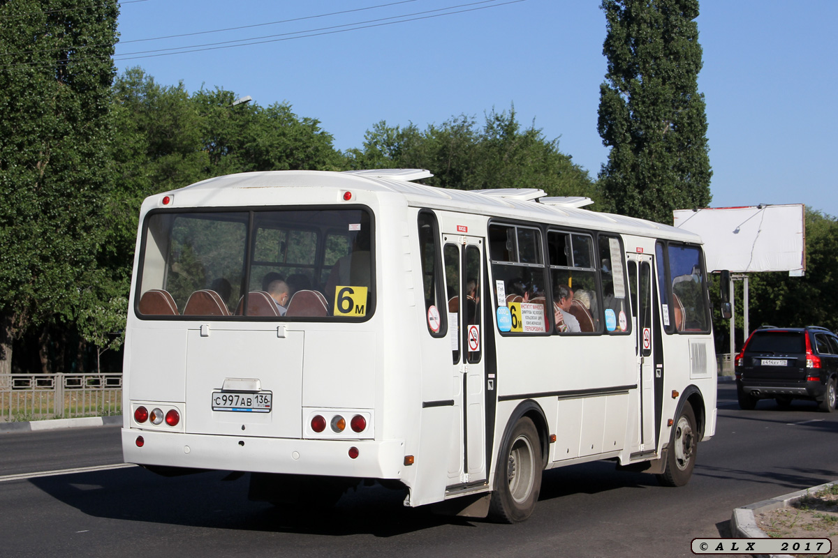 Воронежская область, ПАЗ-4234-05 № С 997 АВ 136