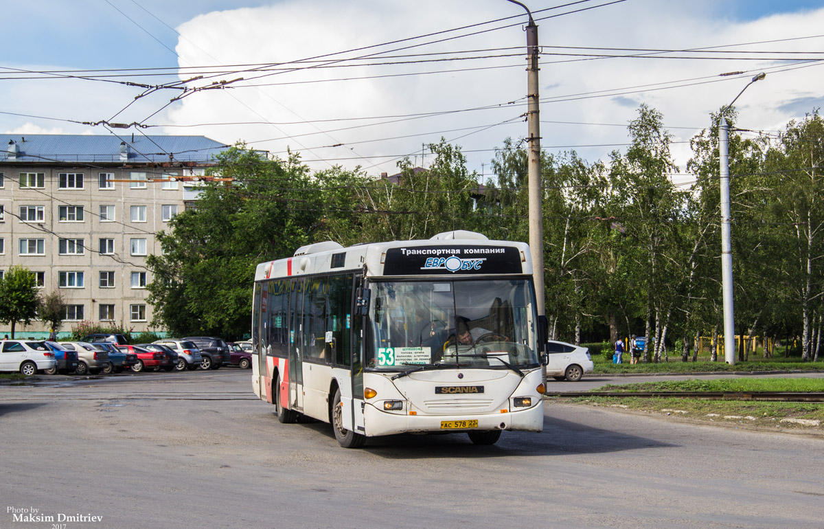 Алтайский край, Scania OmniLink I № АС 578 22