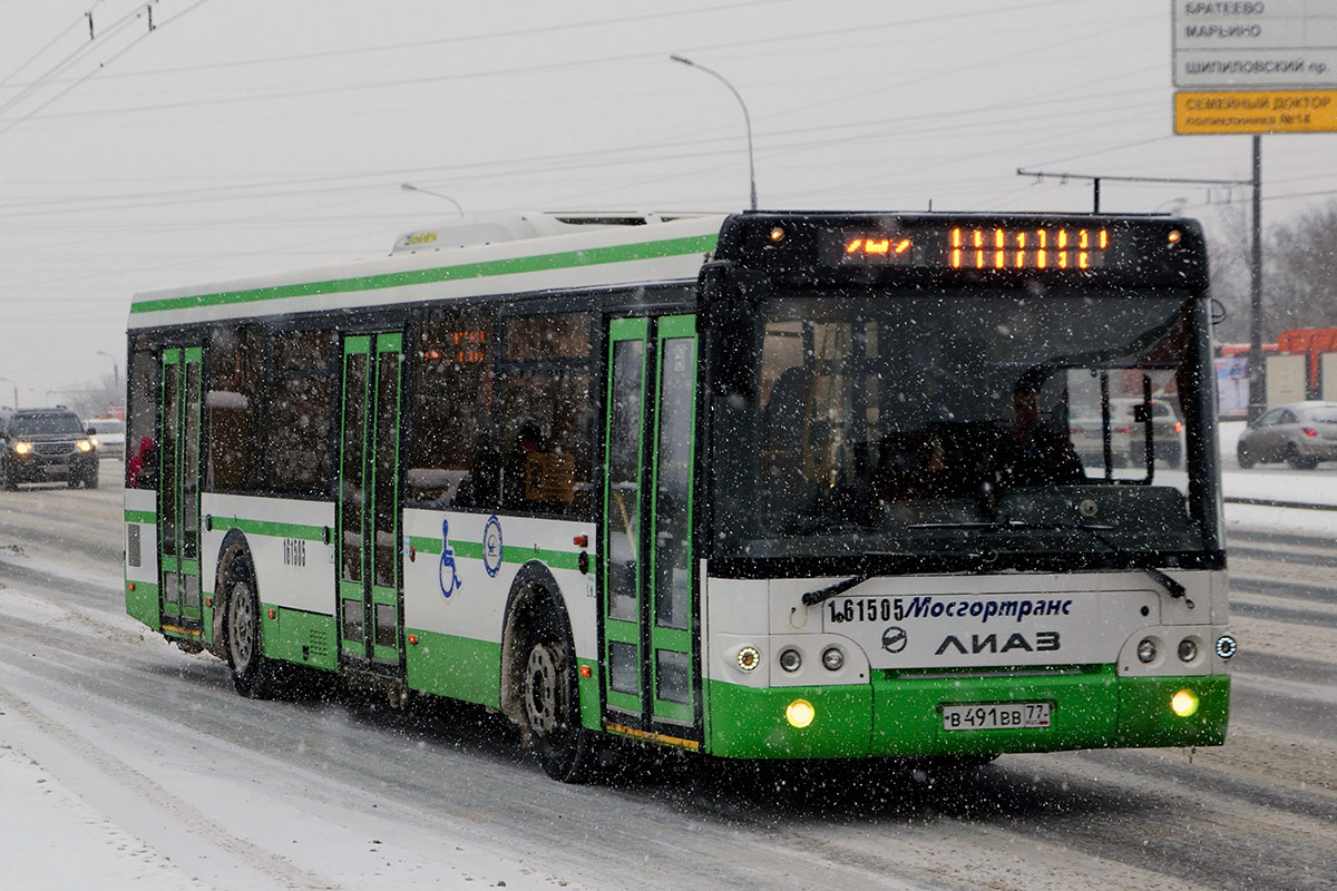 Москва, ЛиАЗ-5292.22 (2-2-2) № 161505