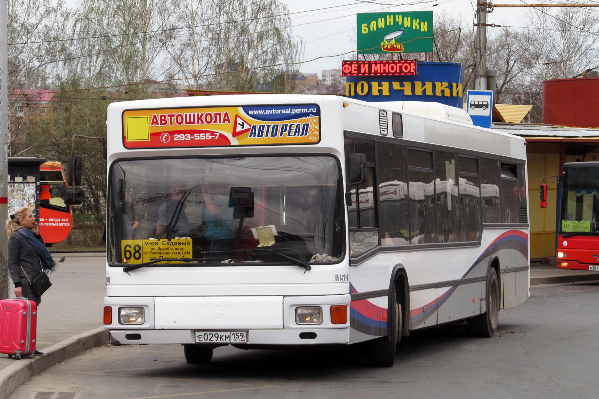 Пермский край, MAN A10 NL312 № Е 029 КМ 159