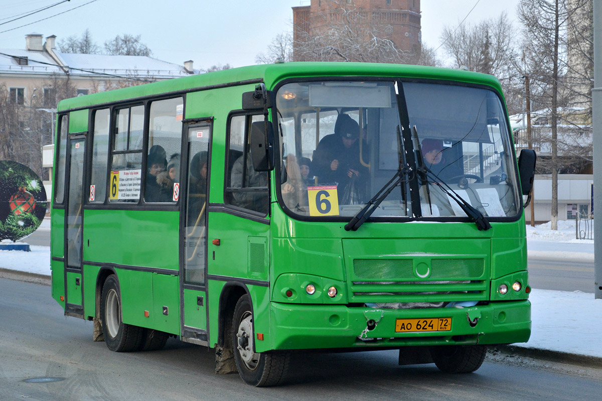 Тюменская область, ПАЗ-320402-05 № АО 624 72