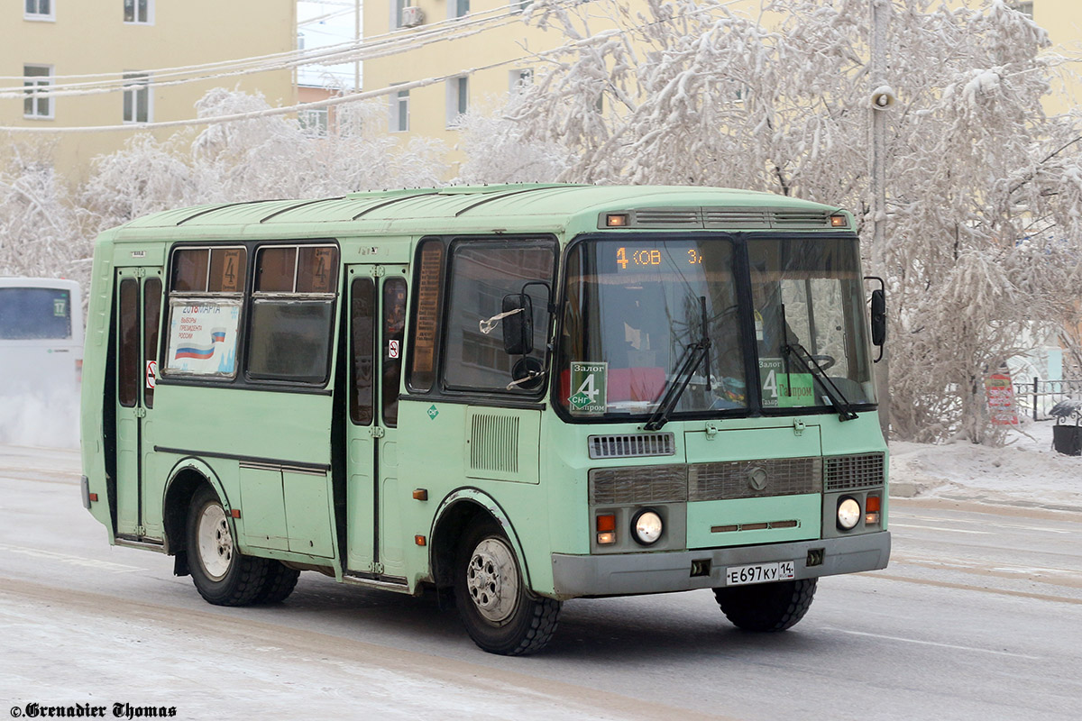 Саха (Якутия), ПАЗ-32054 № Е 697 КУ 14