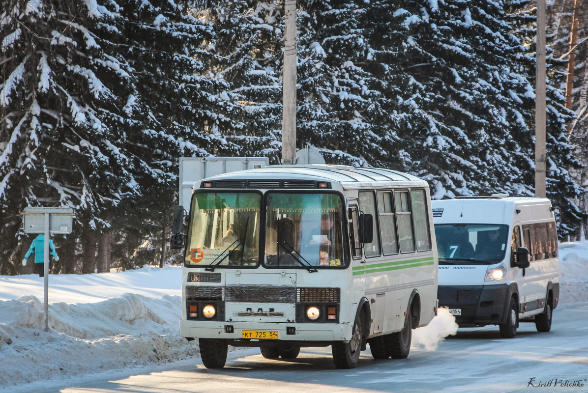 Новосибирская область, ПАЗ-32054 № КТ 725 54