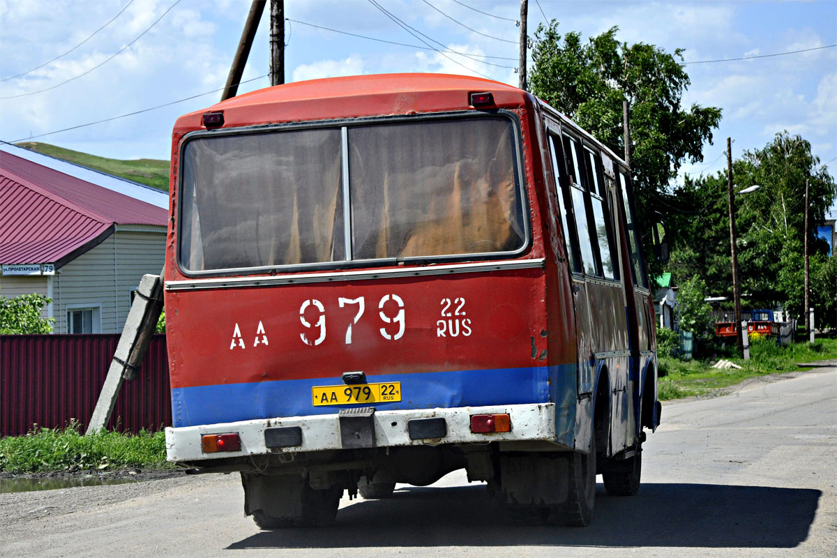 Алтайский край, ПАЗ-3205 (00) № АА 979 22