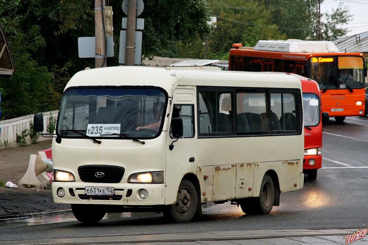 Нижегородская область, Hyundai County SWB C08 (РЗГА) № Е 631 КЕ 152