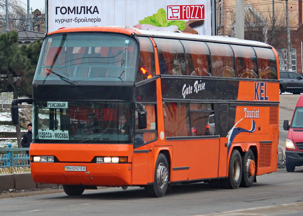 Odessa region, Neoplan N122/3 Skyliner # BH 0747 EA