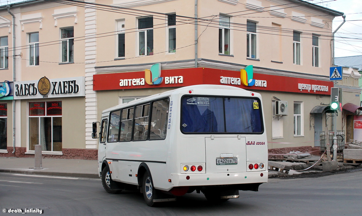 Томская область, ПАЗ-32054 № Е 422 ЕВ 70