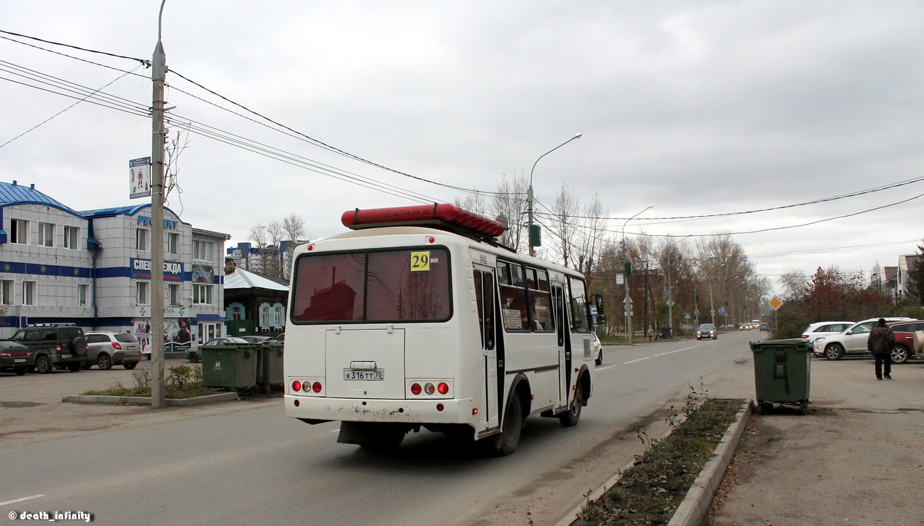 Томская область, ПАЗ-32054 № К 316 ТТ 70