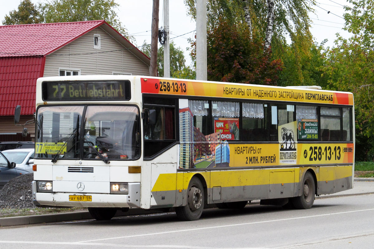 Пермский край, Mercedes-Benz O405 № АУ 687 59