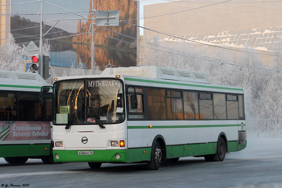 Саха (Якутия), ЛиАЗ-5256.57 № В 366 КС 14