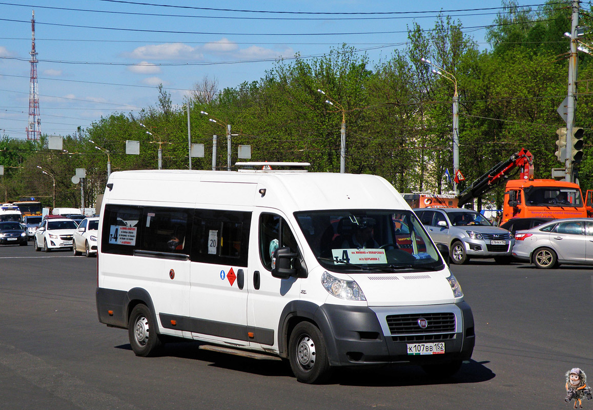 Нижегородская область, Нижегородец-FST613 (FIAT Ducato) № К 107 ВВ 152