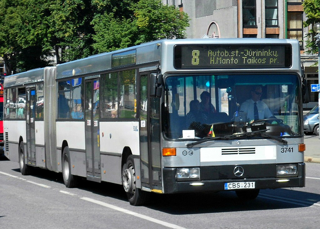 Литва, Mercedes-Benz O405GN № 92