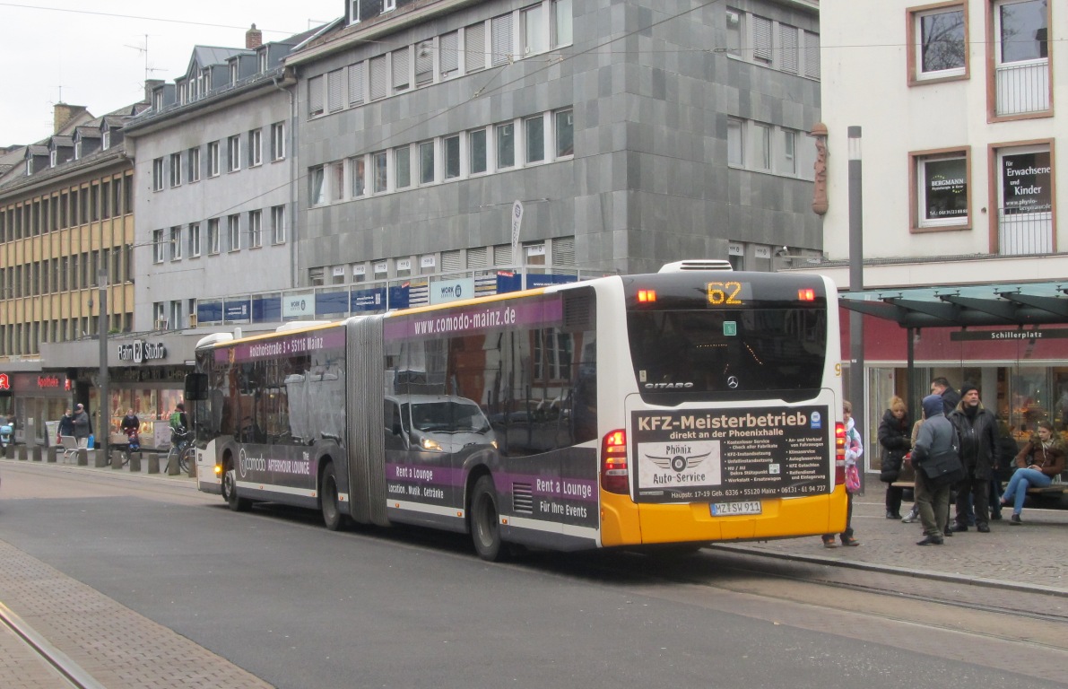 Рейнланд-Пфальц, Mercedes-Benz Citaro C2 G № 911