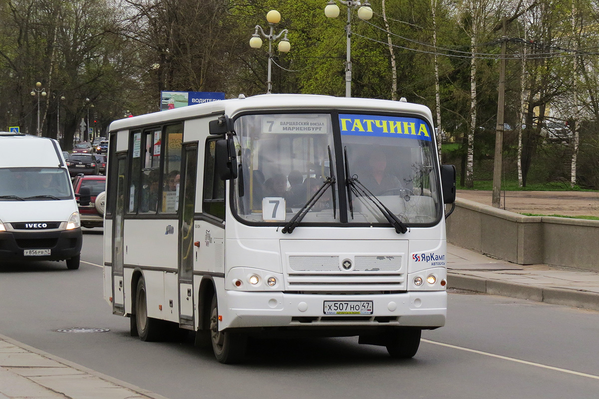 Ленинградская область, ПАЗ-320402-05 № Х 507 НО 47