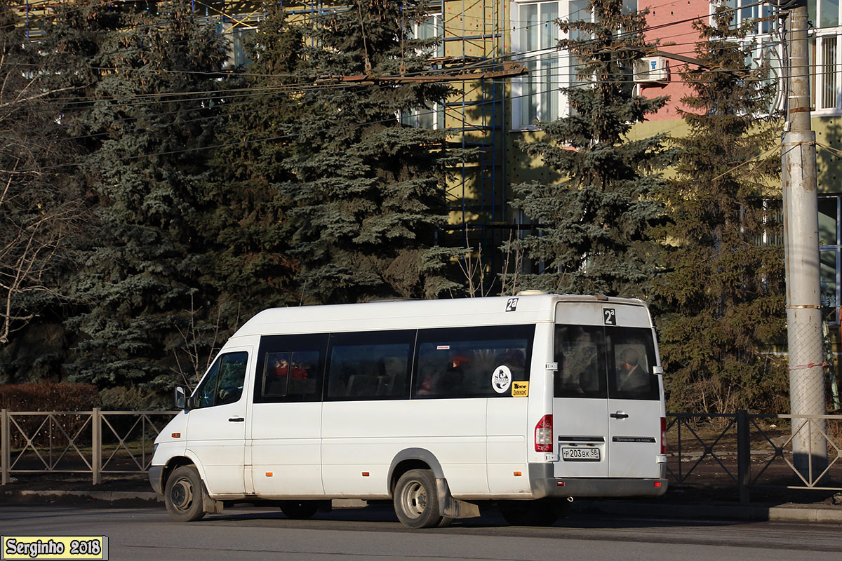 Пензенская область, Луидор-223203 (MB Sprinter Classic) № Р 203 ВК 58