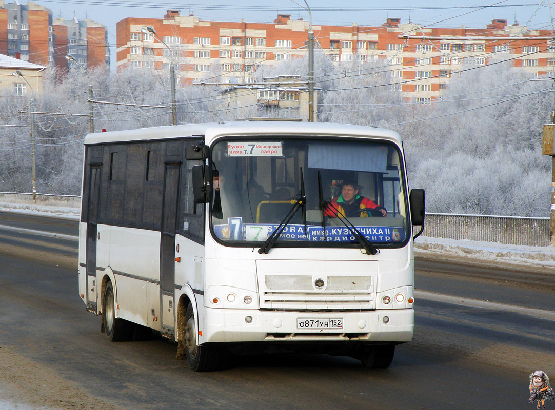 Nizhegorodskaya region, PAZ-320412-05 č. О 871 УН 152