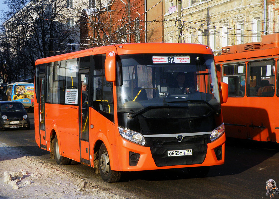 Nizhegorodskaya region, PAZ-320405-04 "Vector Next" # О 635 УН 152