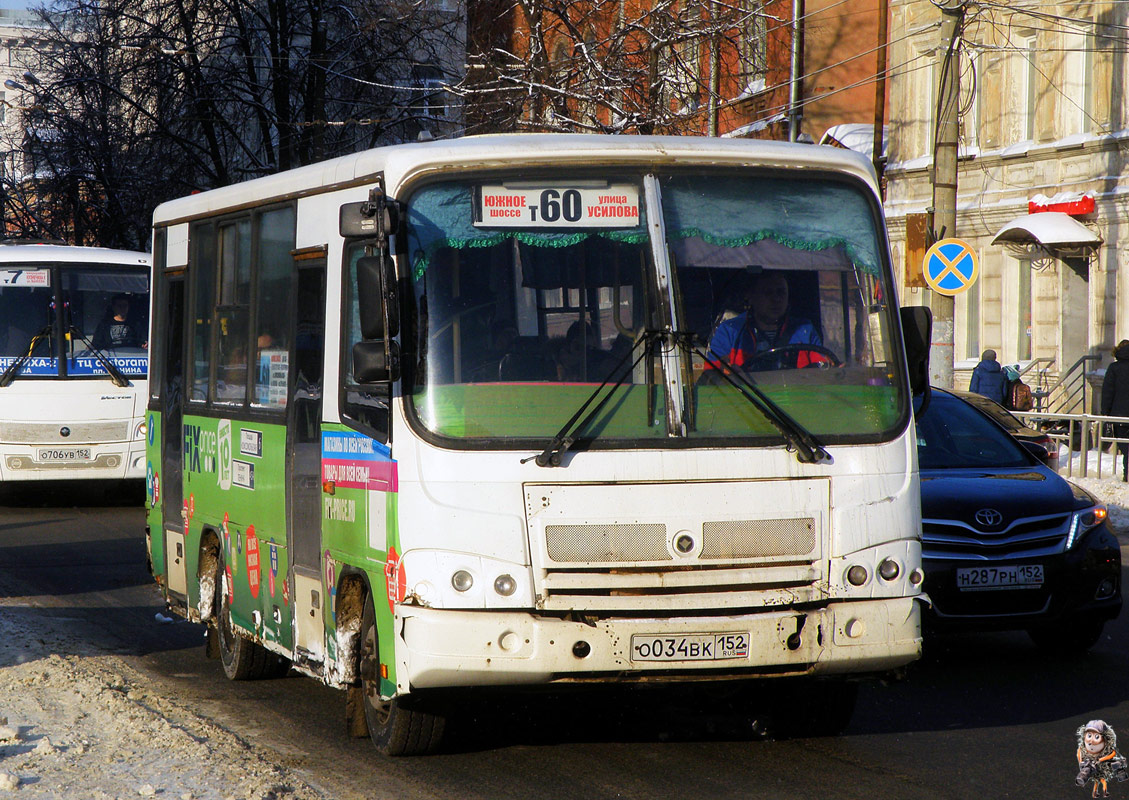 Нижегородская область, ПАЗ-320402-03 № О 034 ВК 152