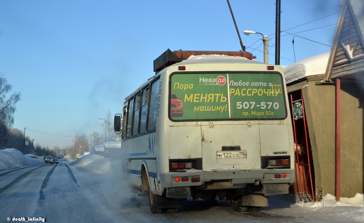 Томская область, ПАЗ-32054 № Н 122 СО 70