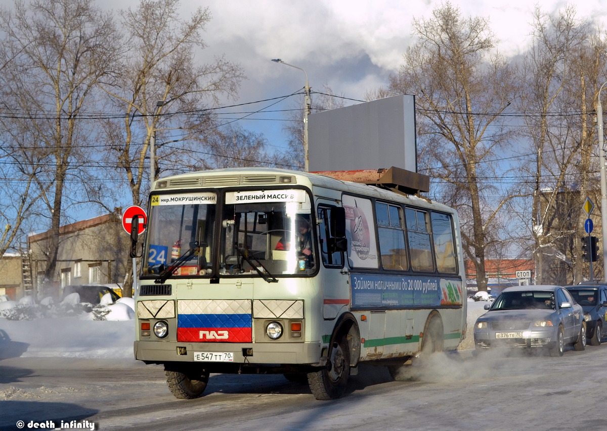 Томская область, ПАЗ-32054 № Е 547 ТТ 70