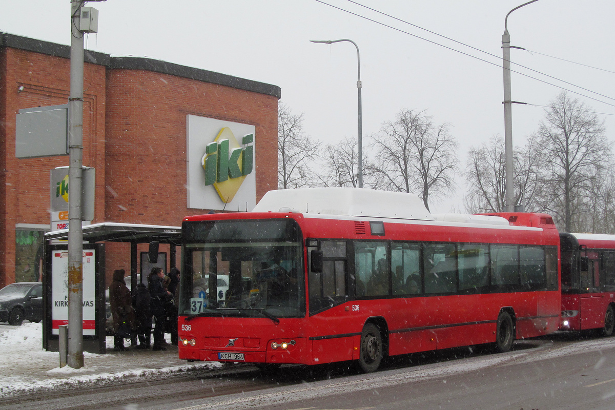 Литва, Volvo 7700 CNG № 536