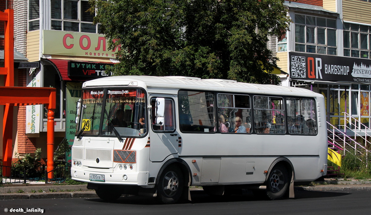 Томская область, ПАЗ-32054 № Е 305 ЕВ 70