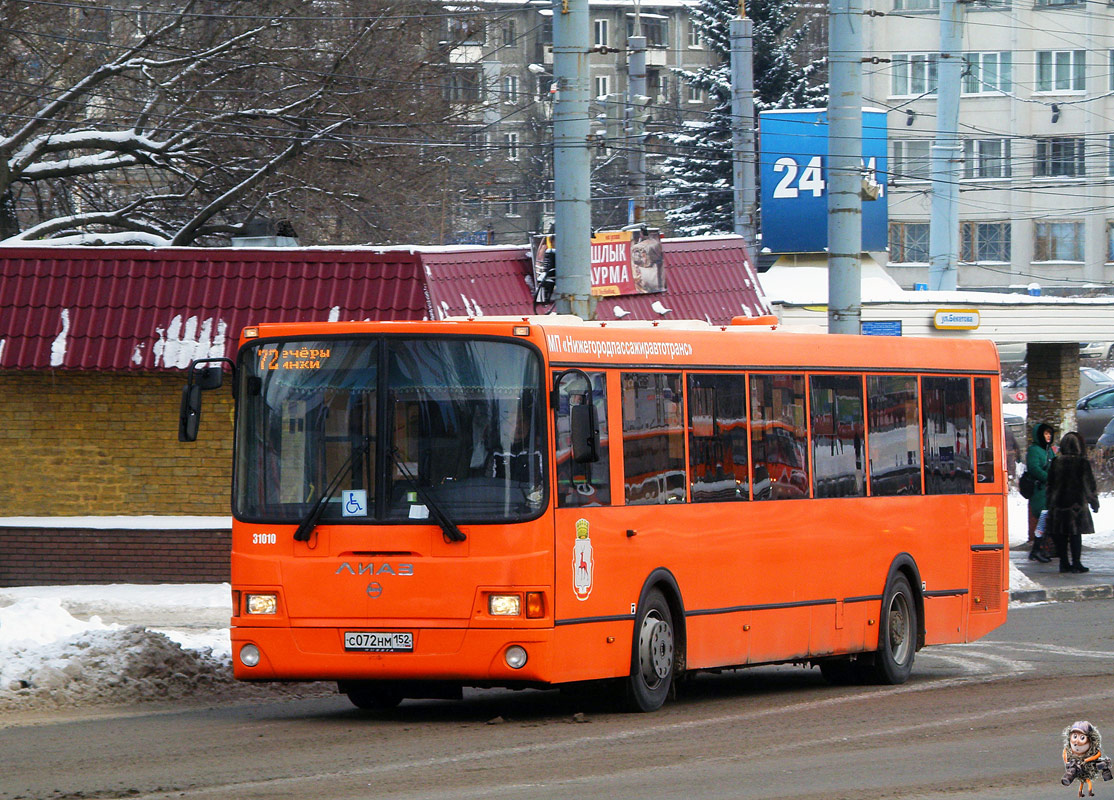 Нижегородская область, ЛиАЗ-5293.60 № 31010