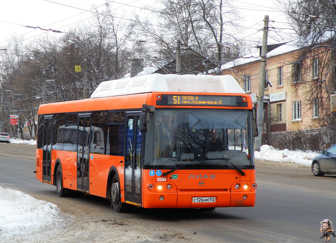 Нижегородская область, ЛиАЗ-5292.67 (CNG) № 15509