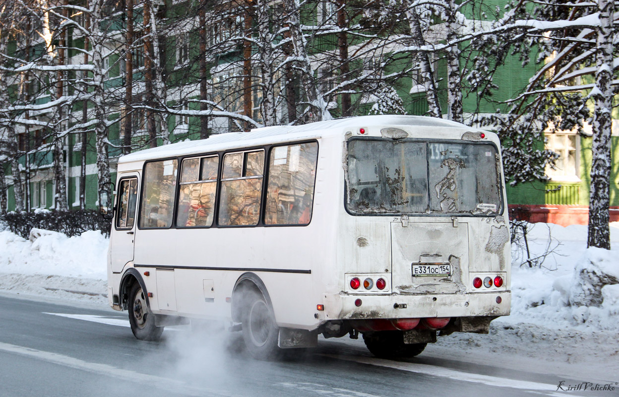 Новосибирская область, ПАЗ-32054 № Е 331 ОС 154